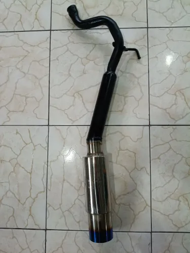 Abafador 3,5 Polegadas Inox Hks Epluss Saída Burn Escap JDM