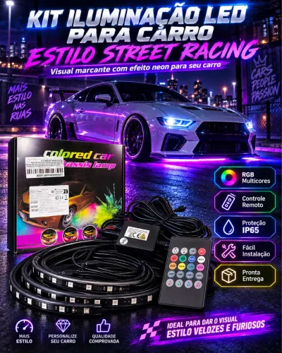 Iluminação LED para carro