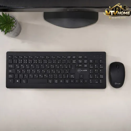 Kit Teclado e Mouse Sem Fio + Entrega Grátis