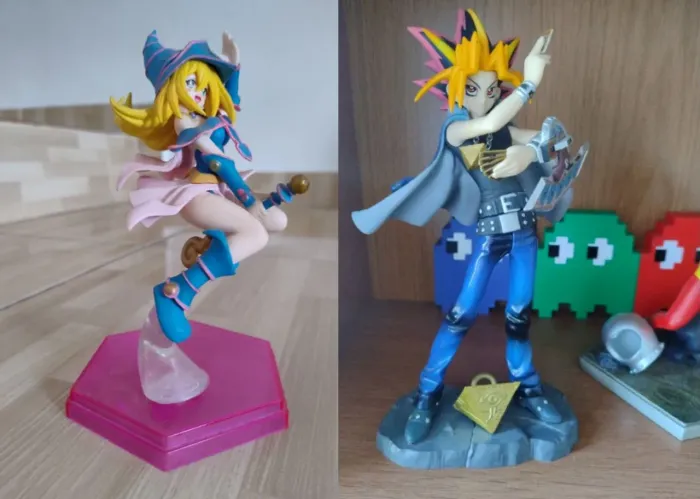 2 Action figure Yu-Gi-oh colecionador