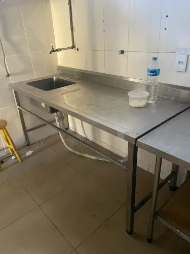 Mesa inox industrial