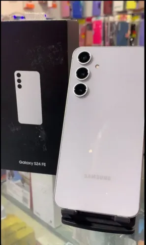 Celular Samsung S24 FE 5G 128GB Todo Original Completo Nota Fiscal