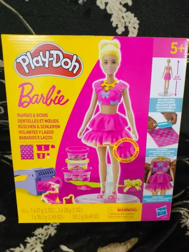 Massinha da Barbie play dooh 