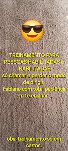 Treinamento para pessoas habilitadas e inabilitadas