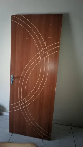 porta de MDF com design