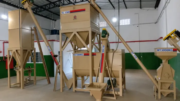 Máquinas Industriais para Processamento de Grãos