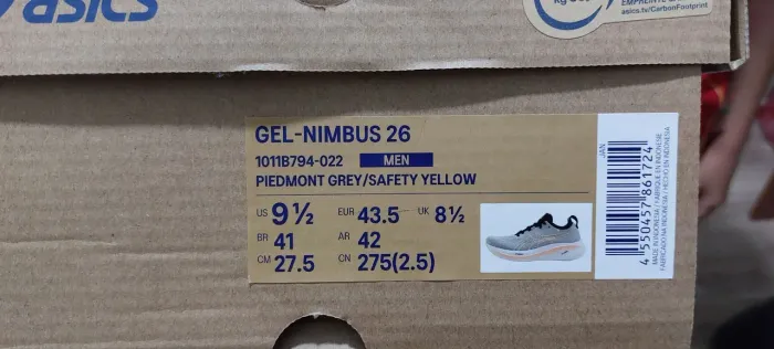 Tênis Asics Gel-Nimbus 26 masculino