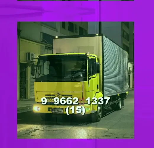 Frete urgente! Transporte rápido e seguro para sua mudança! Não perca tempo!