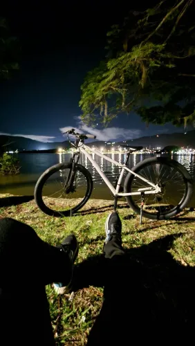 Bicicleta aro 29 freio a disco toda revisada