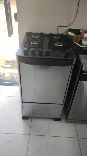 Fogão inox elétrico 