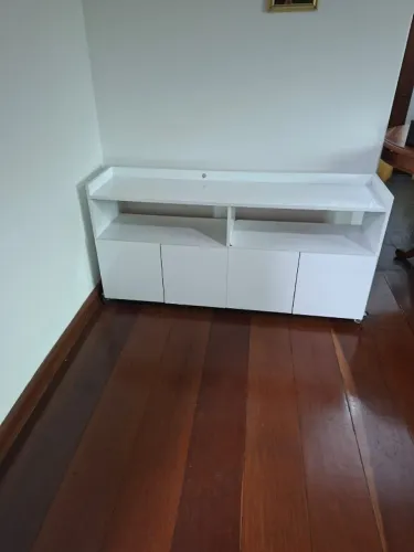 Rack para escritório branco MDF