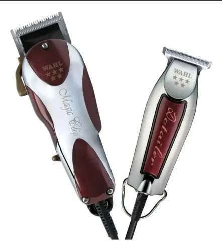 Kit máquinas para corte de cabelo Whal 5 Estrelas Magic Clip e Detailer