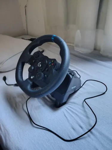 Volante Logitech G923 + Câmbio Logitech Shifter