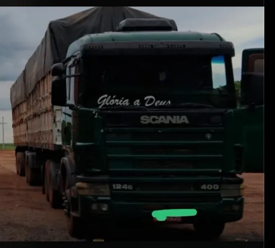 Scania 124 400 motor feito em tabuleiro e veio andando apenas pra ico moto zero