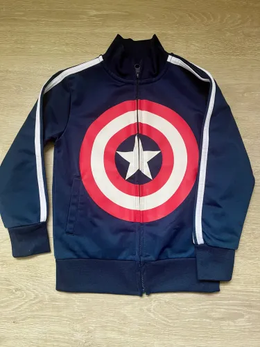 Casaco Avangers Capitão América - Tamanho 4