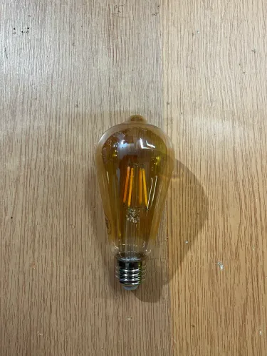 Lâmpada de led decorativa abaloada