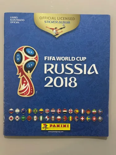Álbum Copa do Mundo 2018