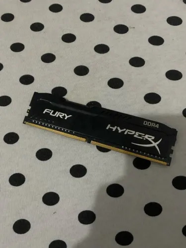 Memória RAM HyperX Fury DDR4 8GB 2400MHz CL15