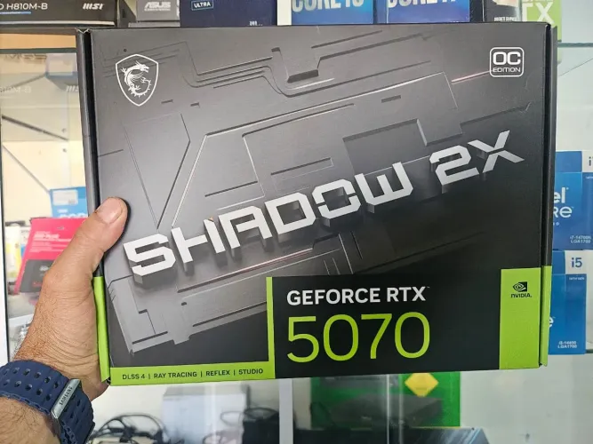 Placa de video rtx 5070 nota fiscal garantia  3 anos