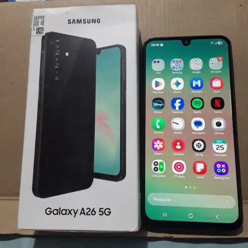 CELULAR SAMSUNG A26 5G  900,00 C/ 5MESES DE USO