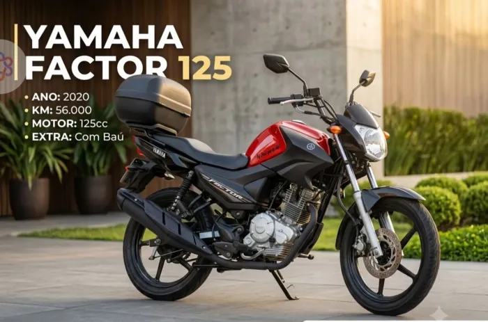 Yamaha Factor 125 2020 para pessoas exigentes