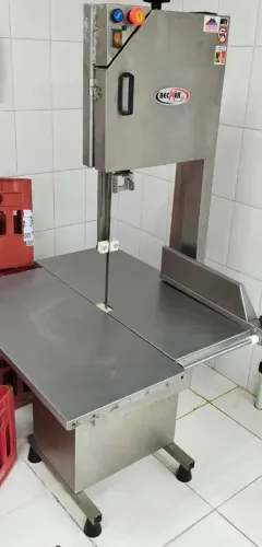 SERRA-FITA DE AÇOUGUE BECKER - TODA EM INOX