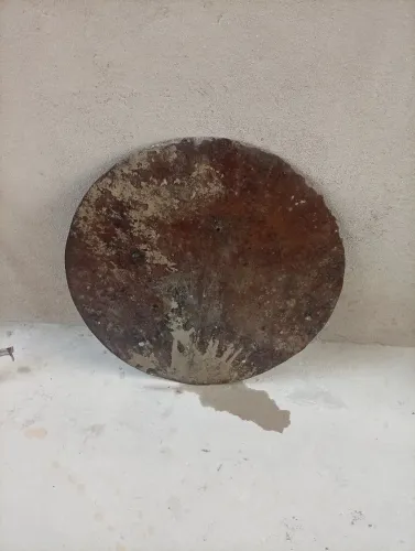 Chapa de ferro 0,80 cm de circunferência