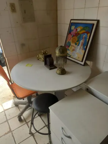 Mesa de reunião redonda