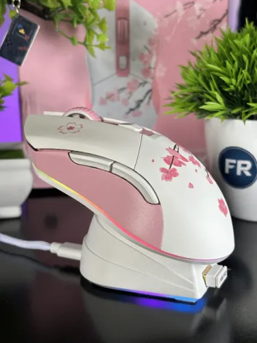Mouse Gamer Sem Fio Dareu Sakura EM901X 10.000DPI