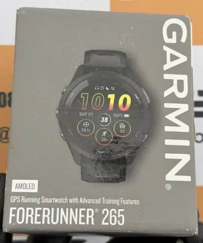 Smartwatch Garmin Forerunner 265 Preto