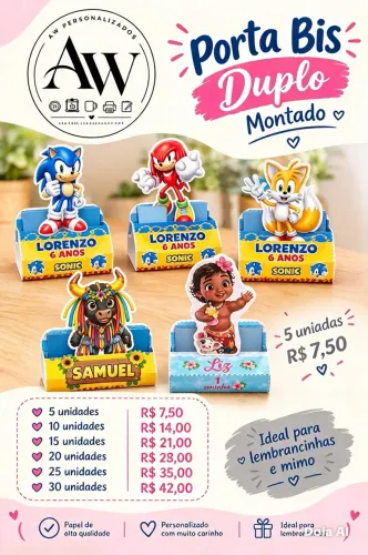 Porta bis duplo montado