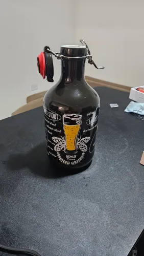 Growler Cerâmica Voguel 2L Preto Ceraflame - Edição Especial Cerveja