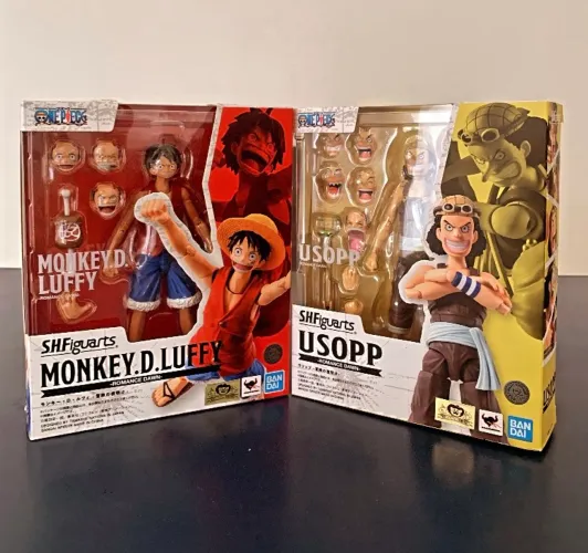 Pack SHFiguarts - Monkey D. Luffy e Usopp