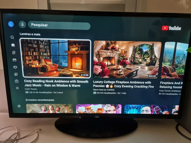 Televisão TV AOC 32 polegadas FullHD 1080p 60hz