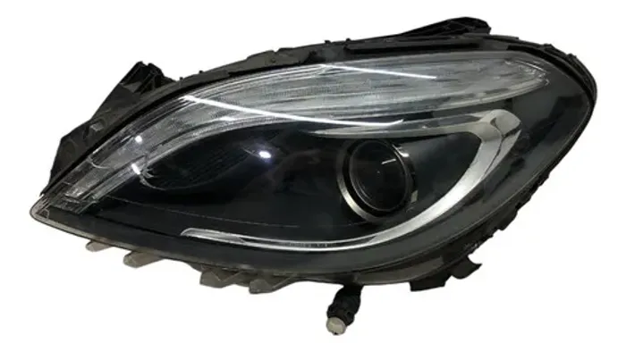 Farol Esquerdo Mercedes B200 2014/2015 Com Detalhe Esquerdo/motorista