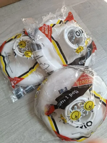 Kit soquete bocal lampadas led