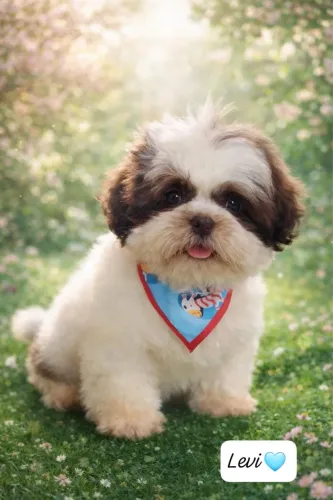 Shihtzu macho chocolate