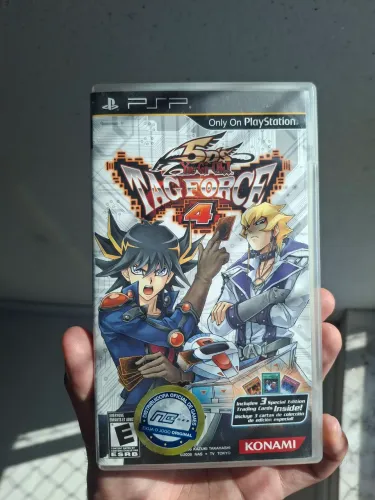 Yugioh 5ds Tag Force 4 para PSP (RARIDADE)