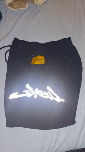 Signature refletiva barra crew
