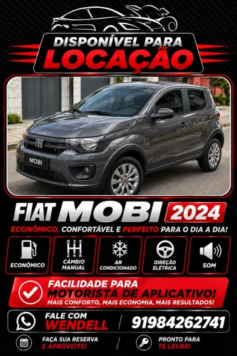 ALUGAMOS CARRO PARA MOTORISTA DE APP