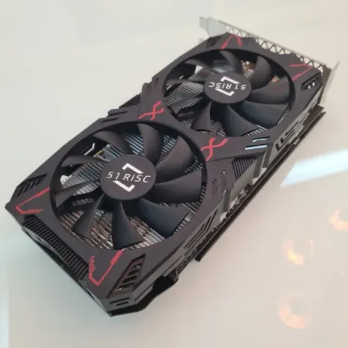 Placa de Vídeo 51RISC AMD Radeon RX 580 8GB GDDR5 - Pouco Usada