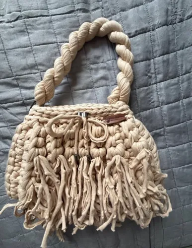 Bolsa de Praia Luxo das Marias Off White
