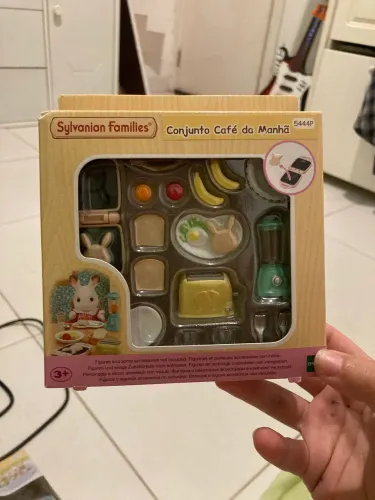 Conjunto cafe da manha sylvanian families