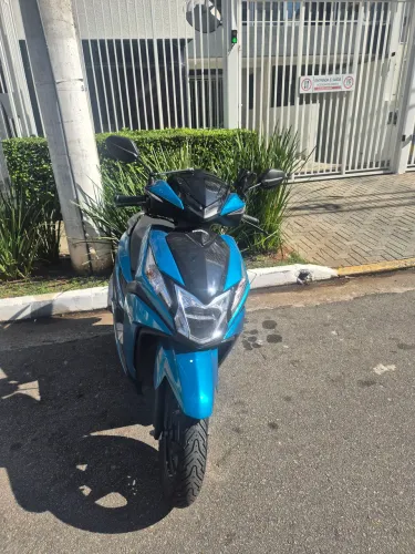 Honda Elite 125 2025 Azul | Único Dono | 6.600 km
