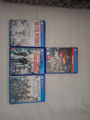 4 jogos de ps4 por 125