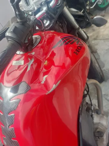 Moto batida