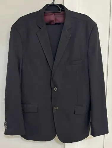 TERNO PRETO COM CALÇA