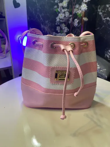 Bolsa rosa infantil