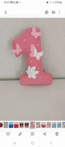 Itens de decoração de festas