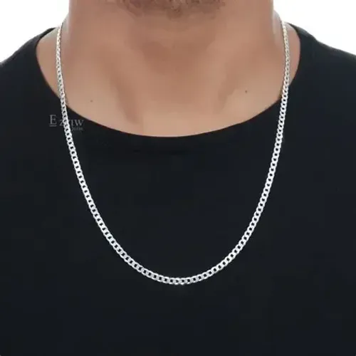 CORRENTE DE PRATA 4mm